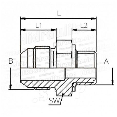 1/2-7/8-BSP/UNF-COLOS-KOZCSAVAR