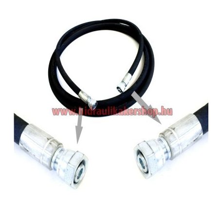 M14X1.5 700MM HOSSZÚ, KÉSZRE SZERELT HIDRAULIKA TÖMLŐ (HYDARULIC HOSE)