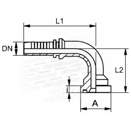 SFS-9040794-DN40-FLANSNI-794MM-90-OS-KIVITEL-SEA-PEREMES-CSATL