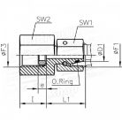 TN403-08L-1-4-M14X15-EGYENES-VAGOGYURUS-CSATLAKOZO-EGYIK-SZA