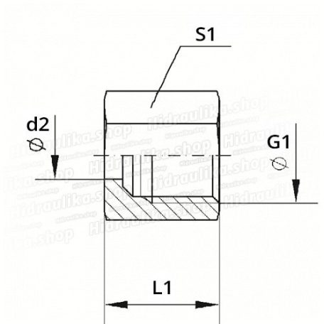 HOLLANDER DN04 LL M8X1