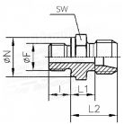 TN92-08LR-1-4-M14X15-EGYENES-VAGOGYURUS-OSSZEKOTO-CSAVARZAT