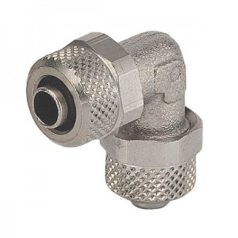 PUSH-ON, L-IDOM ÖNZÁRÓ CSATLAKOZÓ, HOLLANDERES, NIKKELEZETT RÉZ KIVITEL